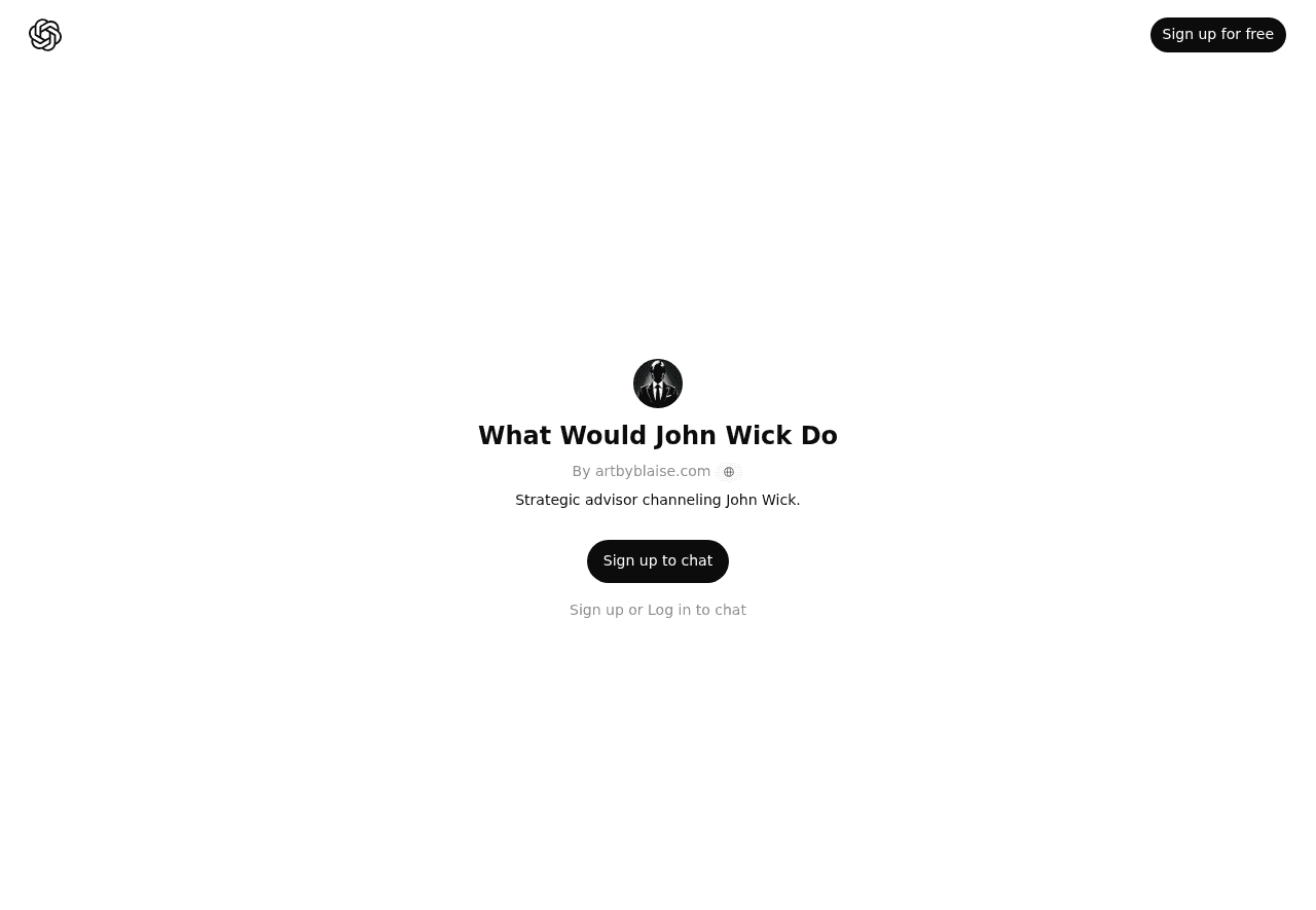 What Would John Wick Do