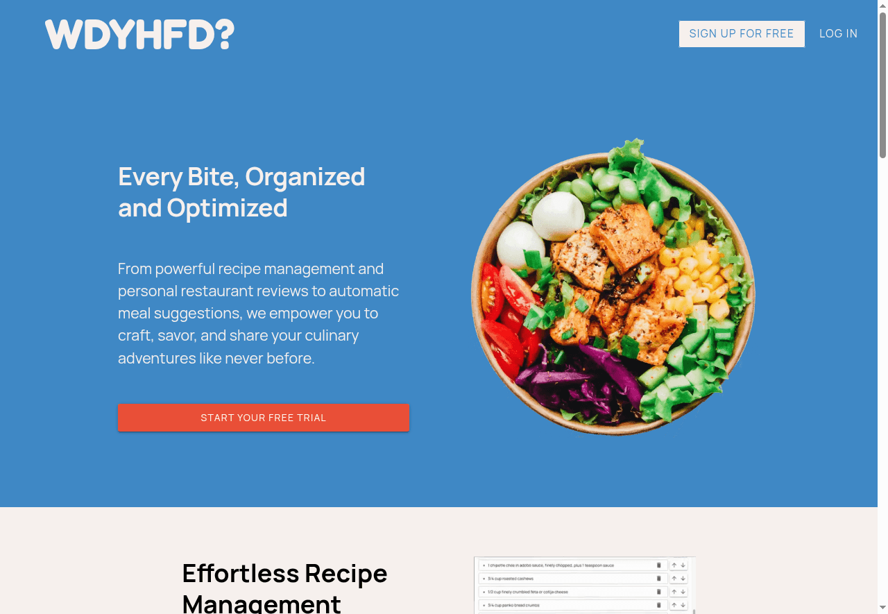 WhatDidYouHaveForDinner