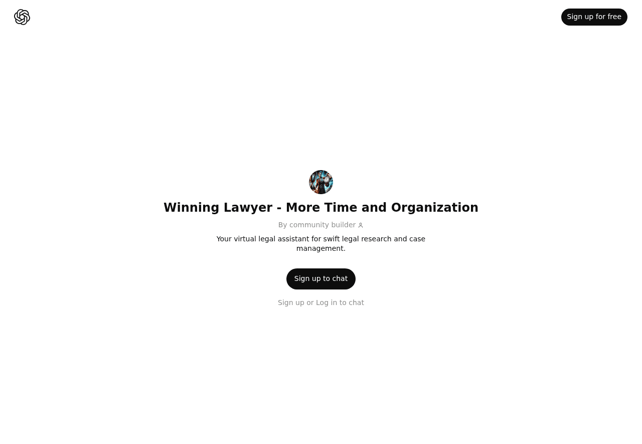 Winning Lawyer