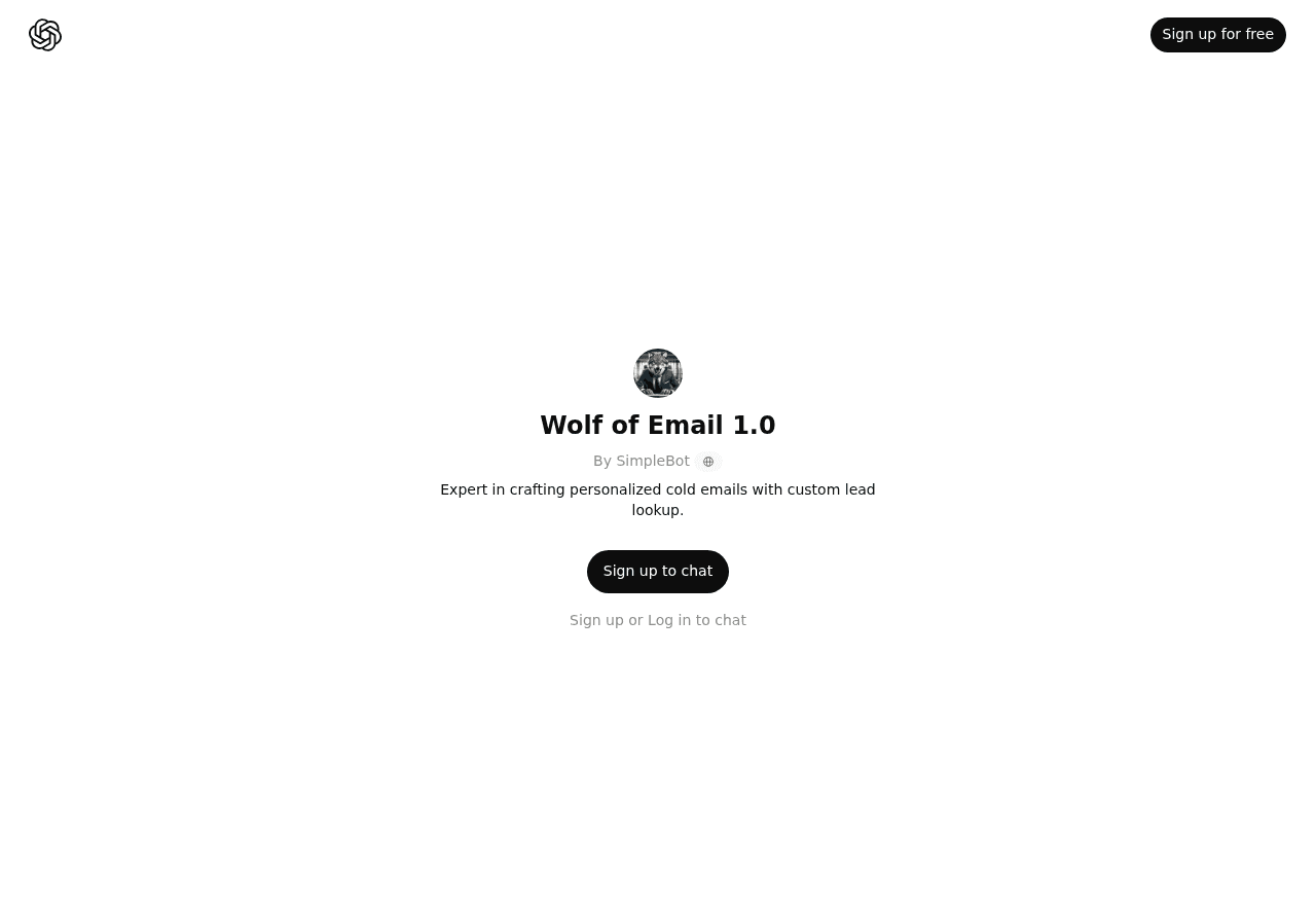 Wolf of Email 1.0