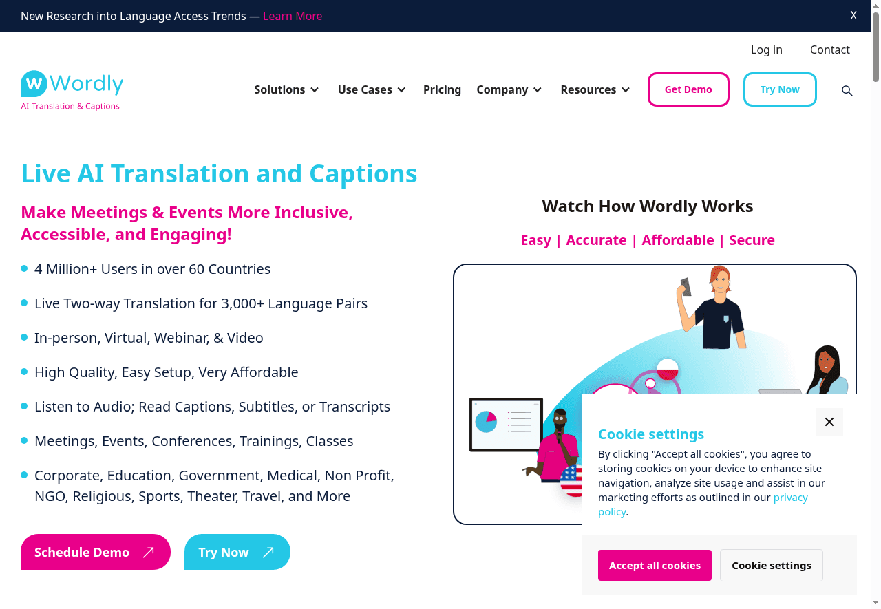 Wordly AI Translation