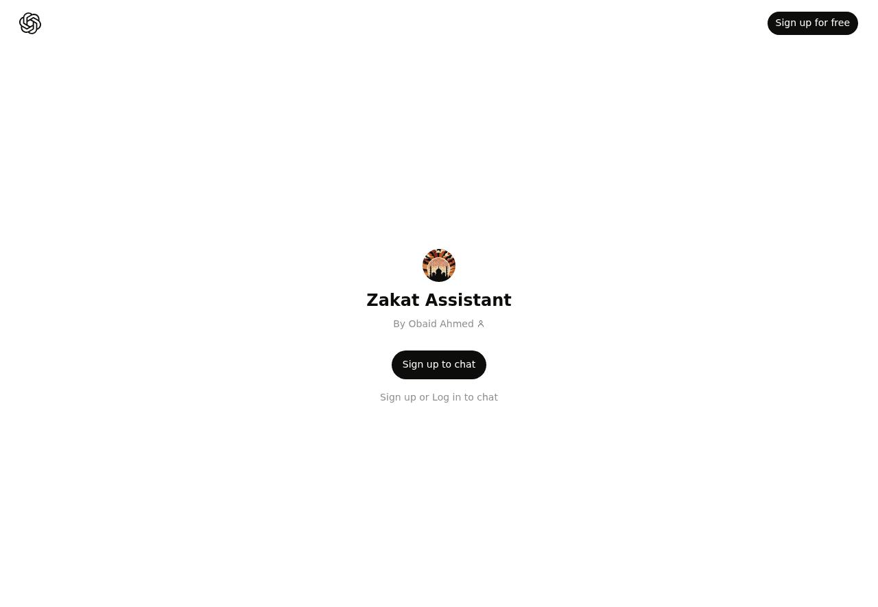 Zakat Assistant
