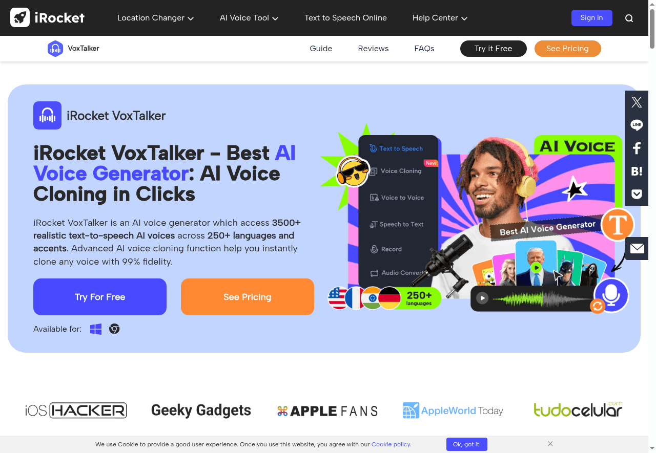 iRocket VoxTalker