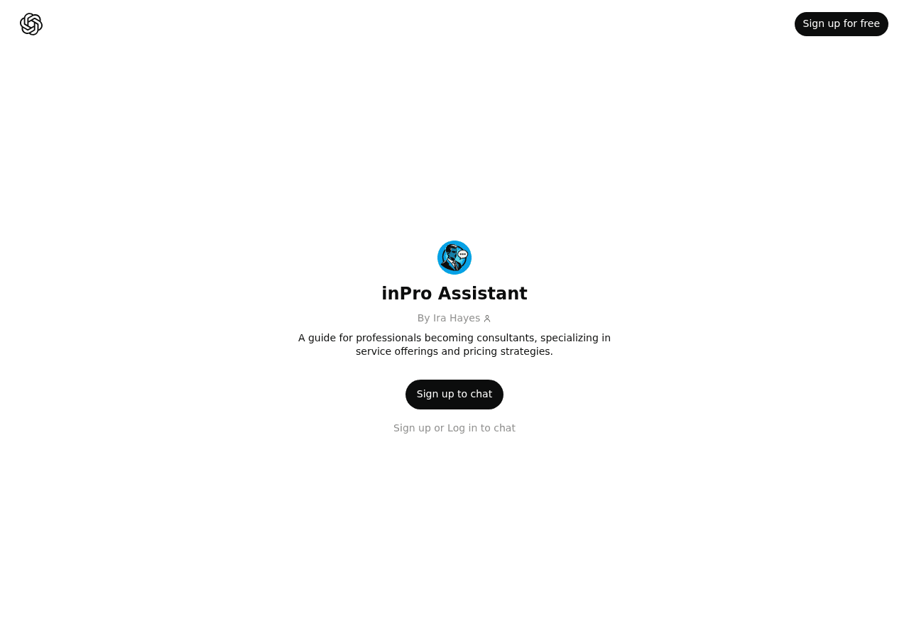 inPro Assistant