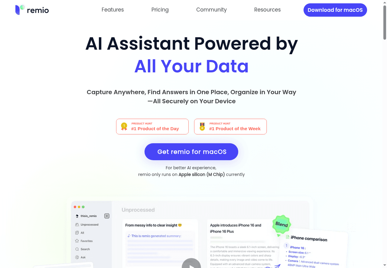 remio: AI Note taker