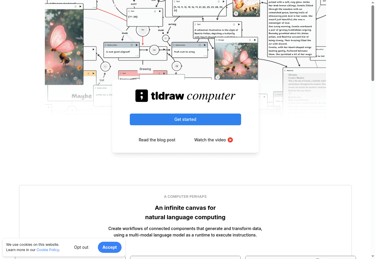 tldraw computer