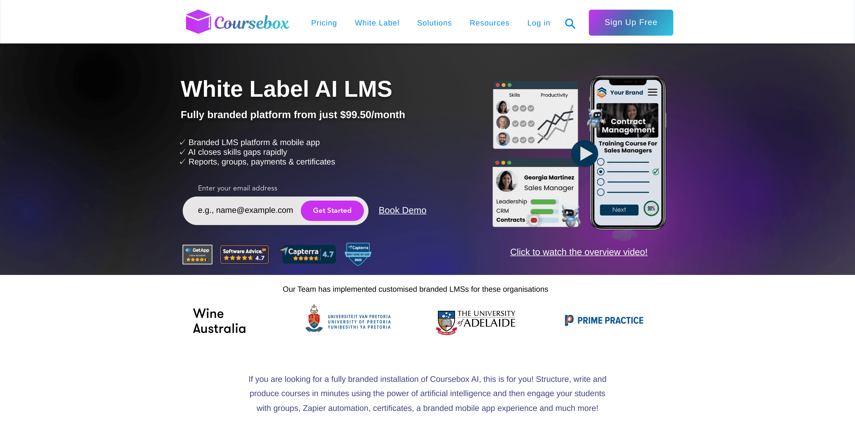 AI LMS by Coursebox