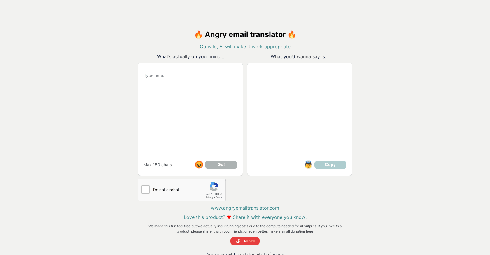 Angry Email Translator
