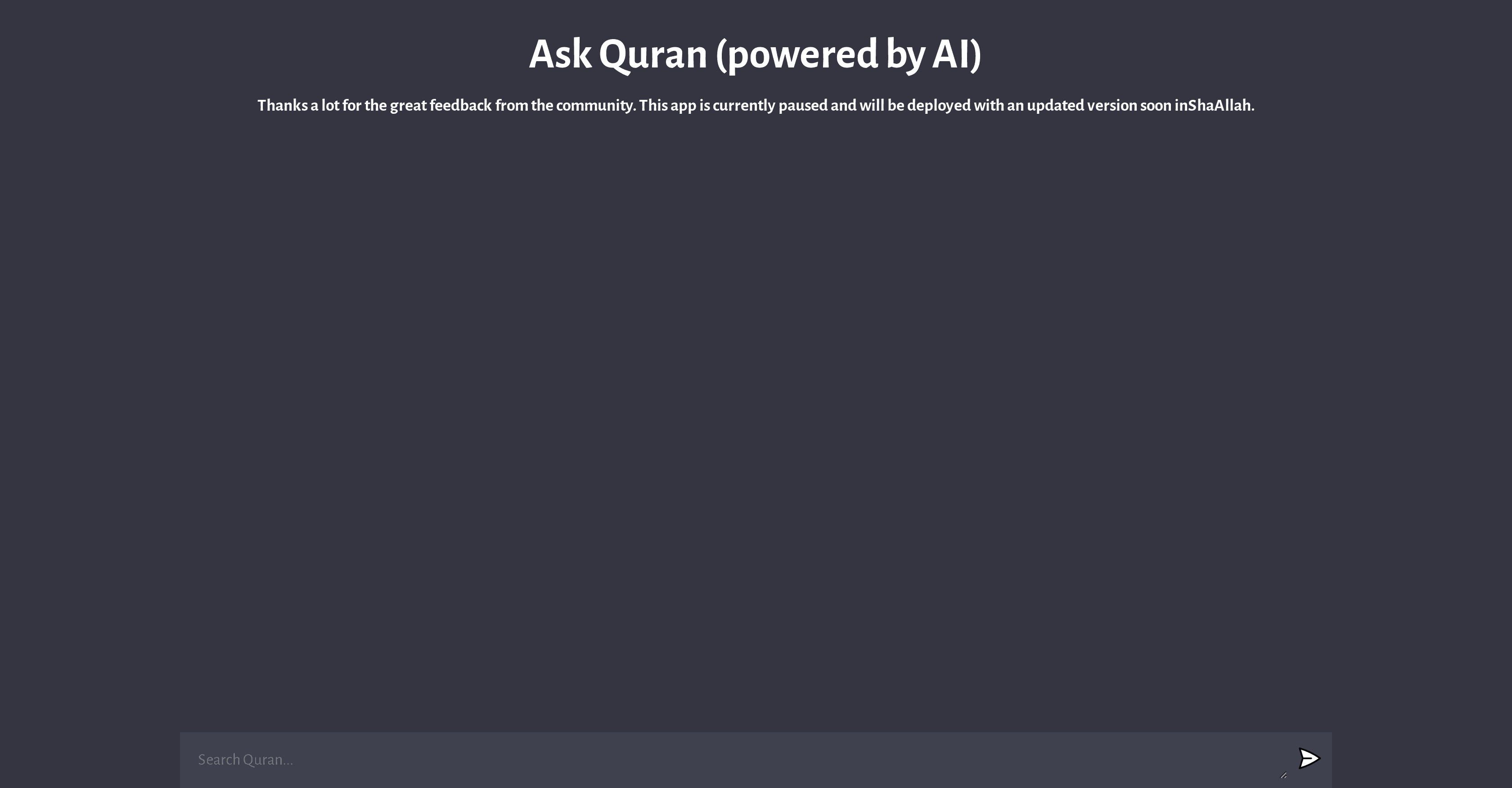 Ask Quran