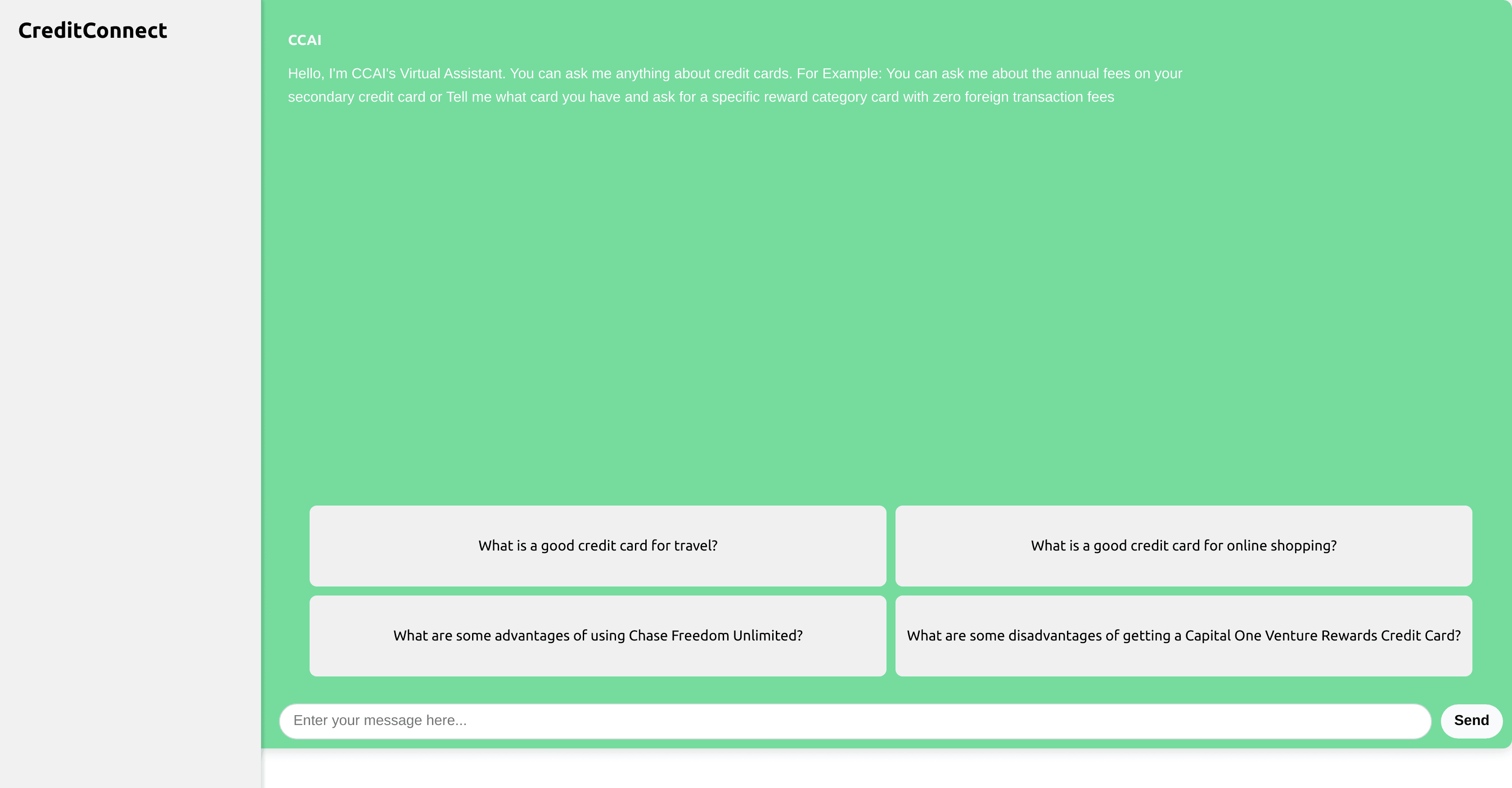 CCAIs Virtual Assistant