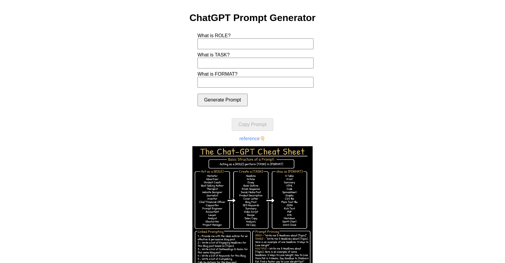 ChatGPTPromptGenerator
