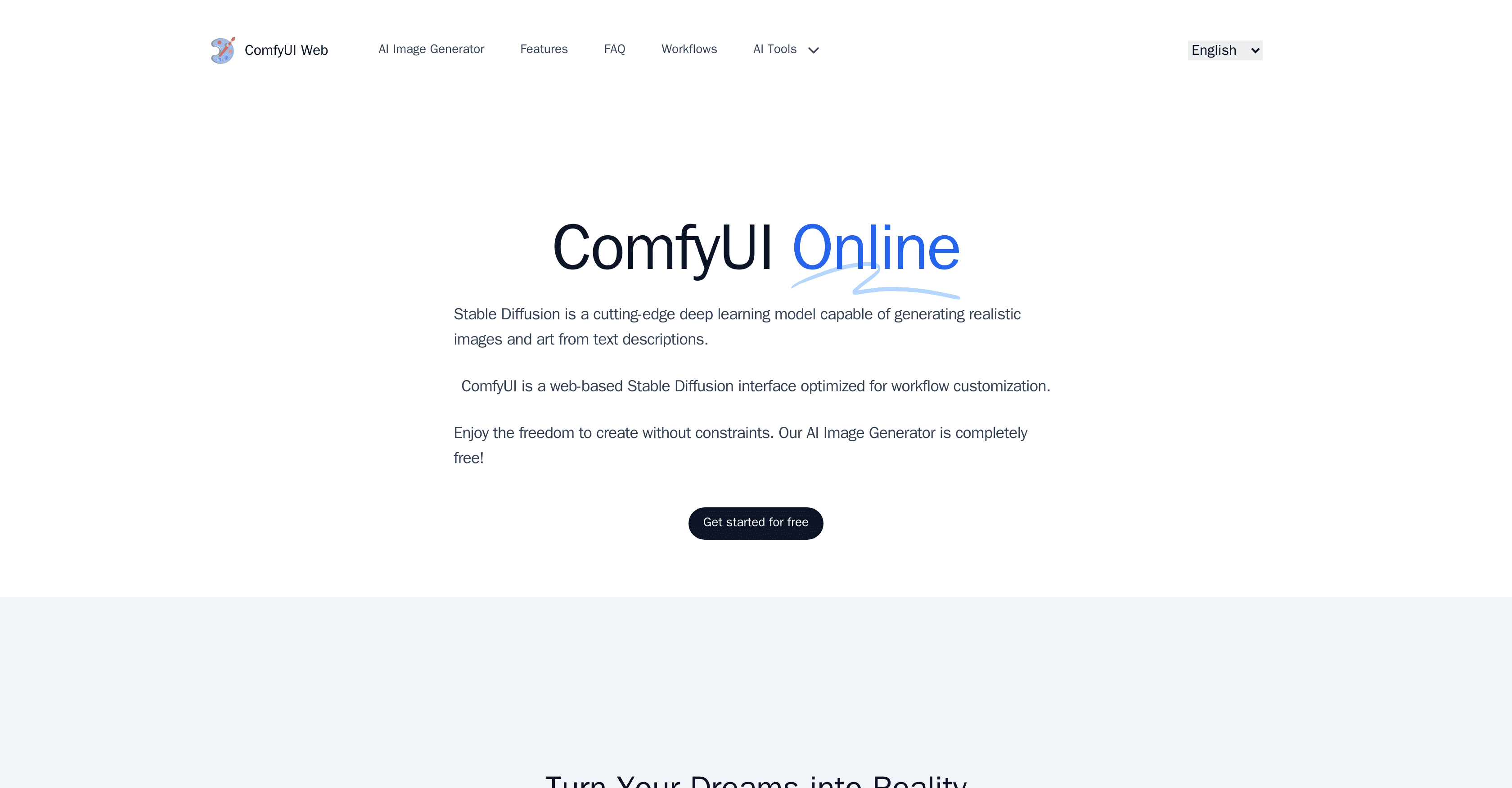 ComfyUI Web