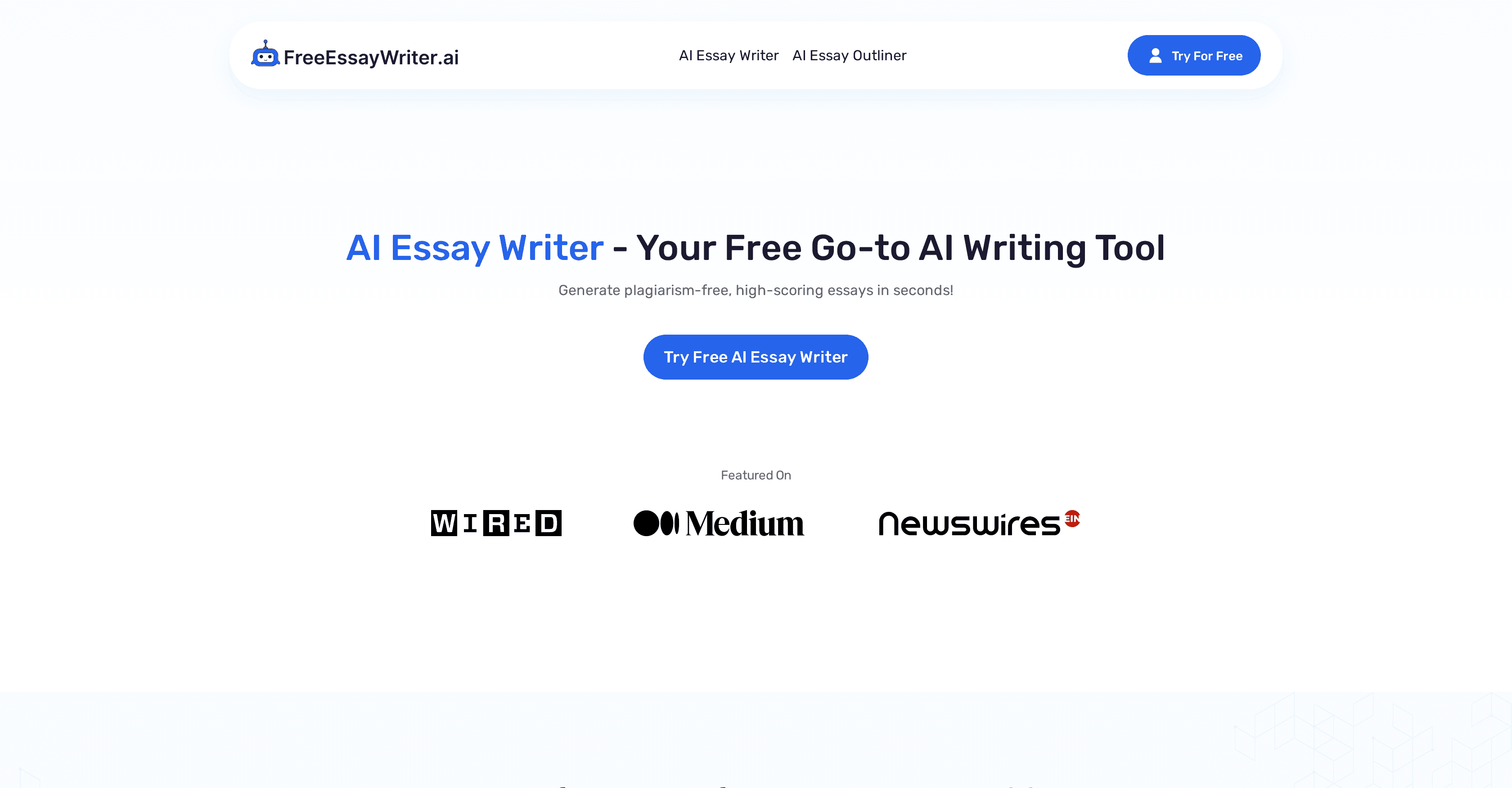 Free AI Essay Writer