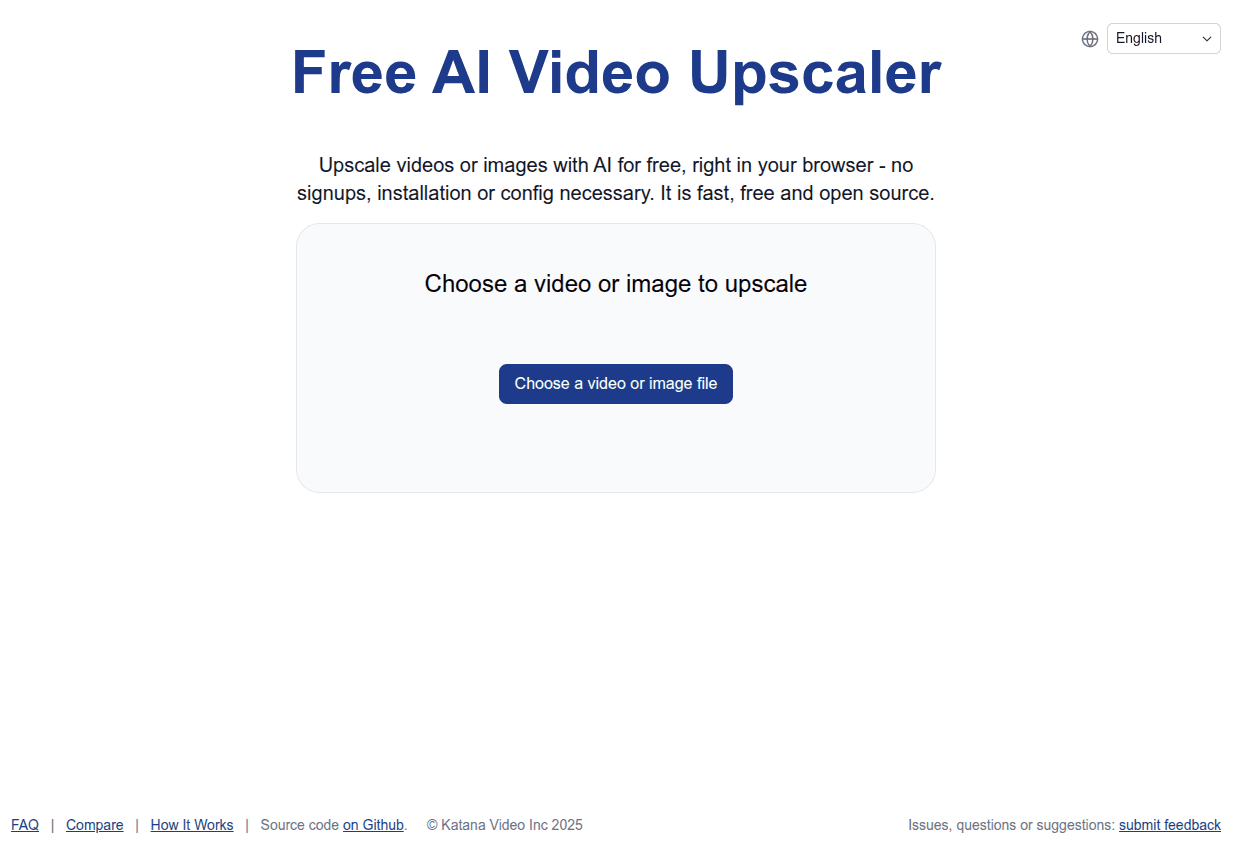 Free AI Video Upscaler