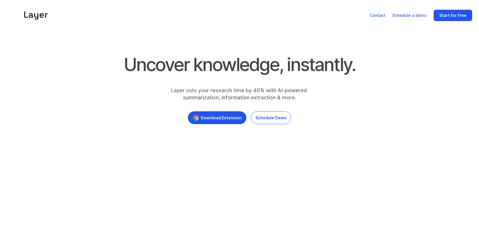 Layer | AI research...