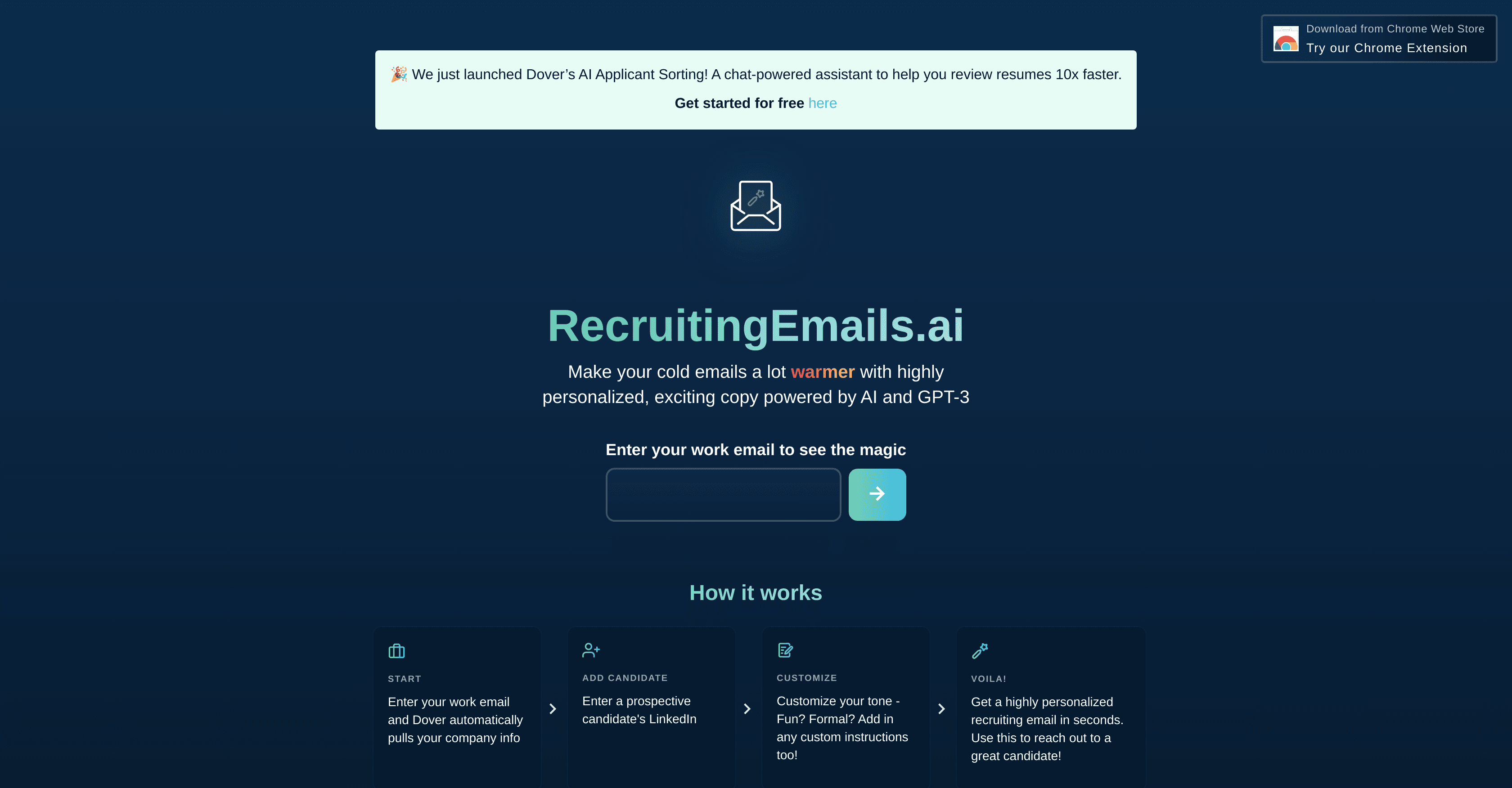 Recruiting Emails AI by...