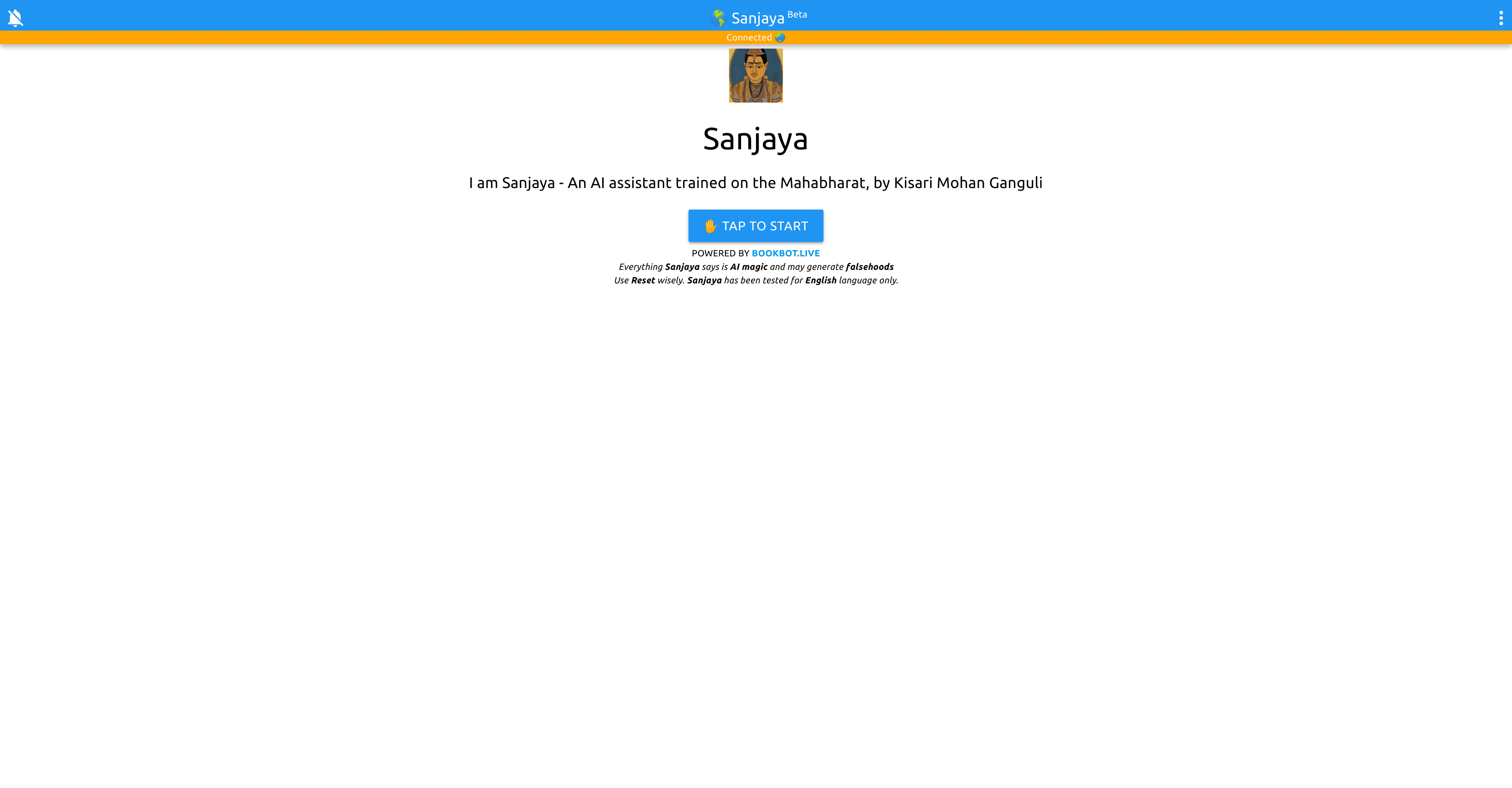 Sanjaya chatbot