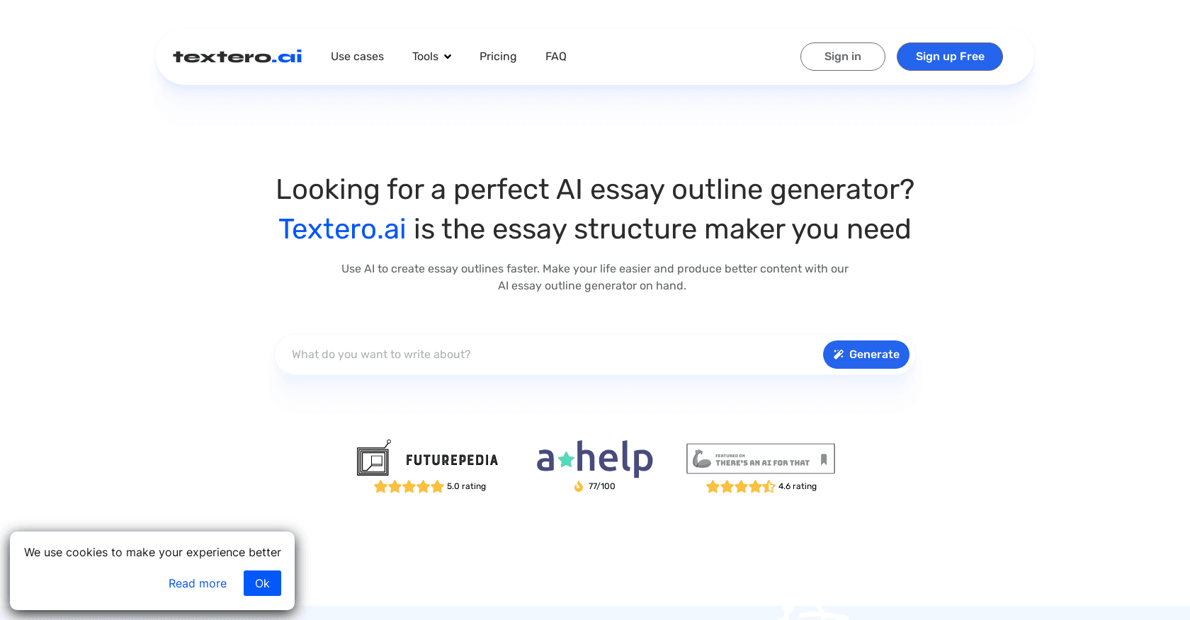Textero Essay Outlines
