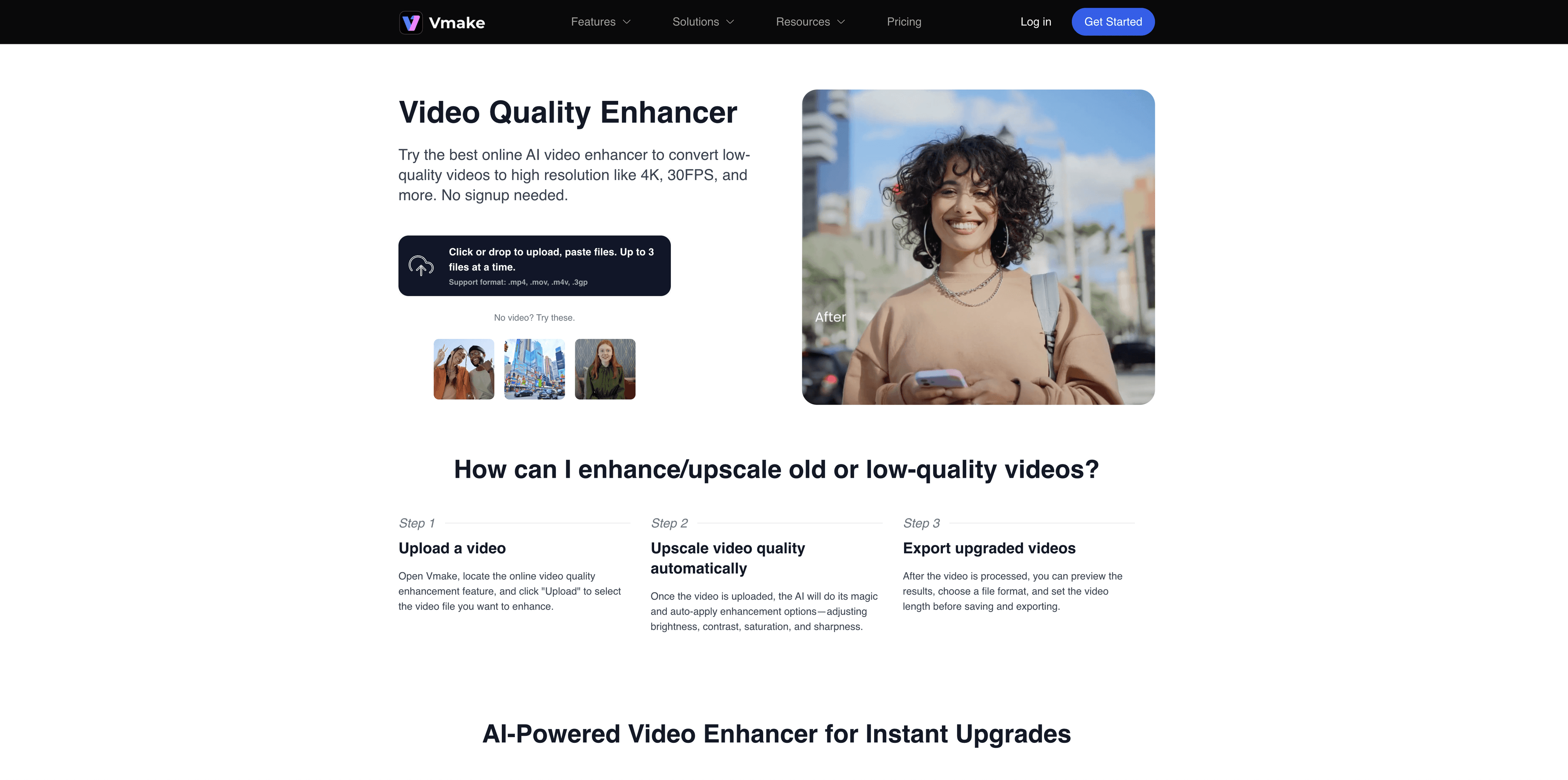 Vmake Video Enhancer