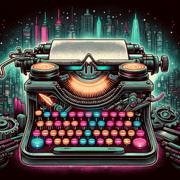 Retro Cyber News Scribe