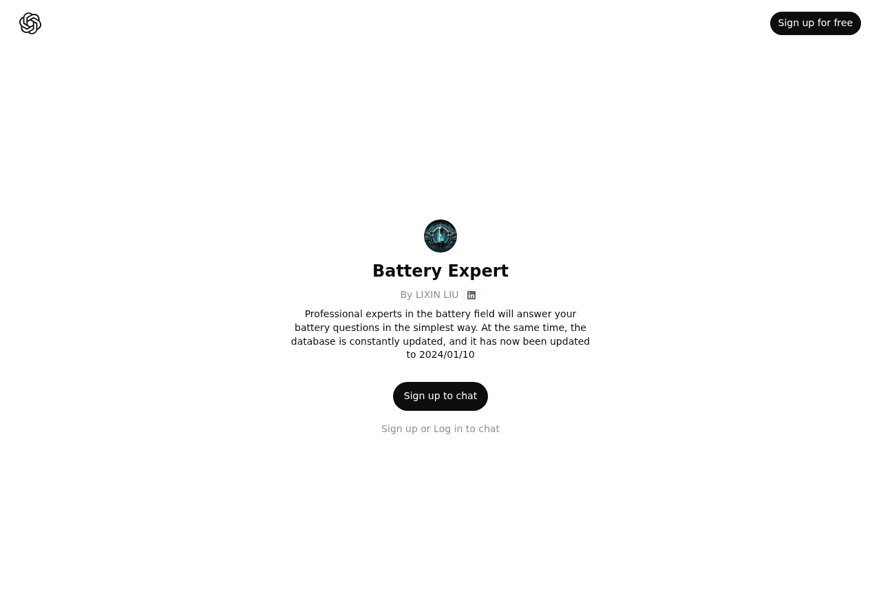 Battery Expert