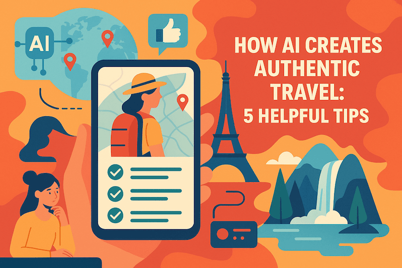 How AI Creates Authentic Travel Experiences: 5 Useful Tips