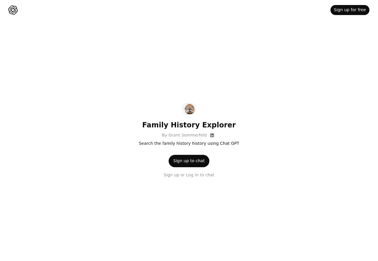 Family History Explorer