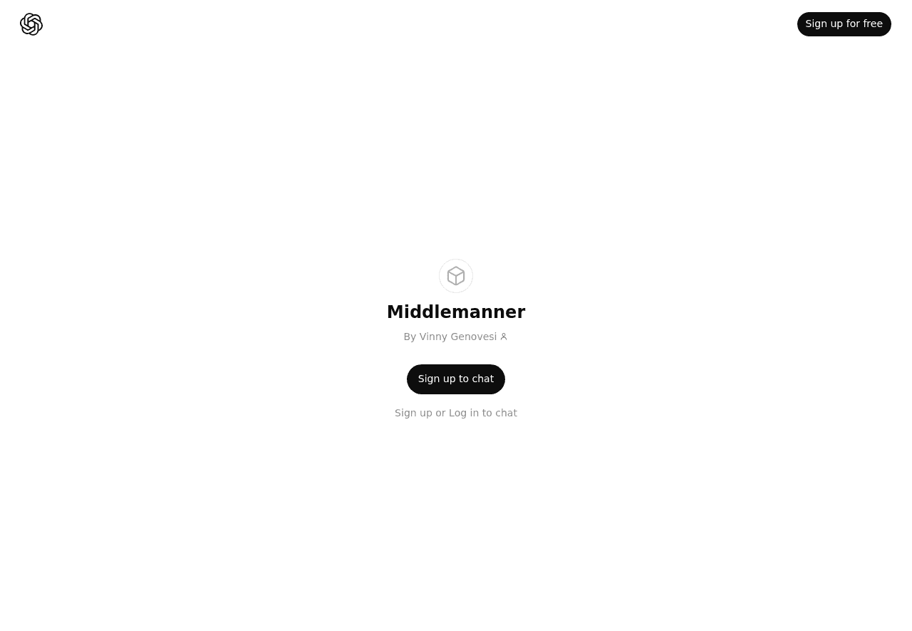 Middlemanner