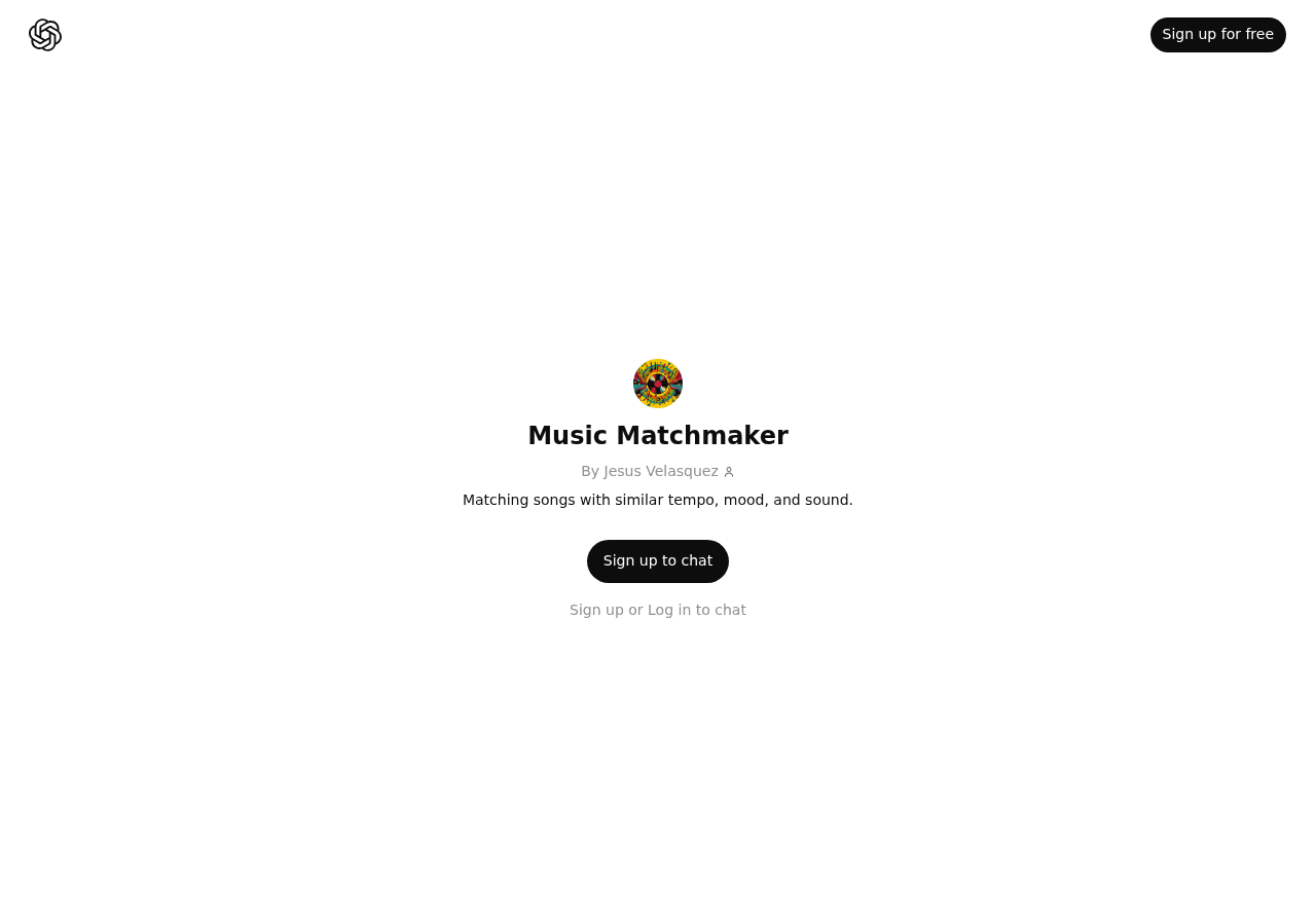 Music Matchmaker