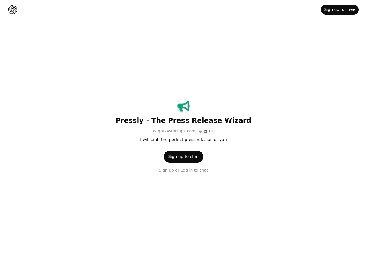 Press Release Wizard