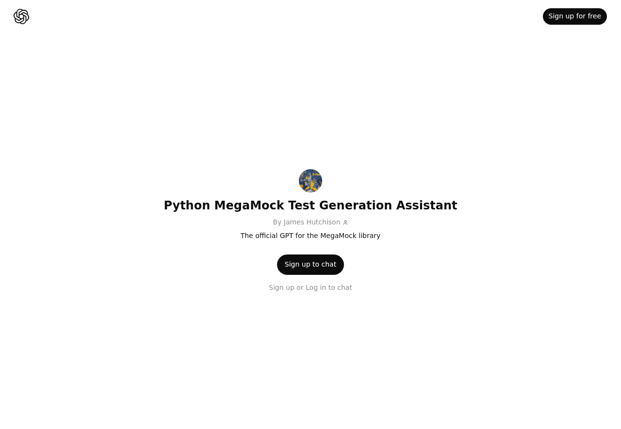 Python MegaMock Test Generation Assistant