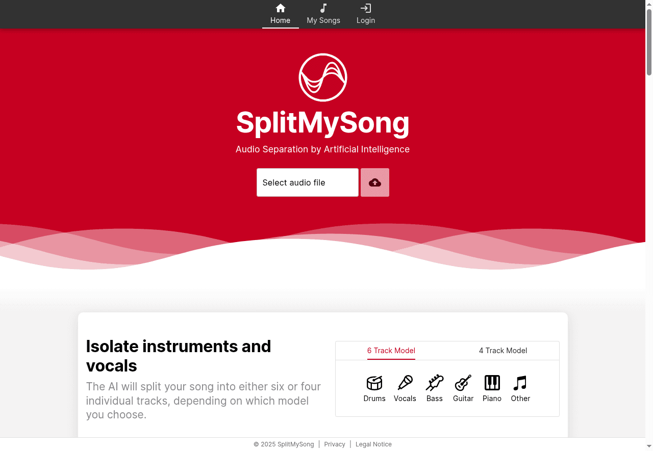 Splitmysong