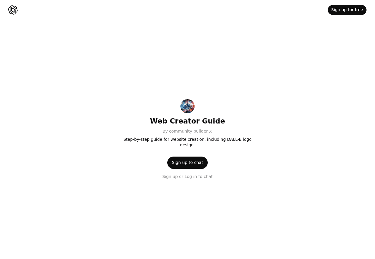 Web Creator Guide