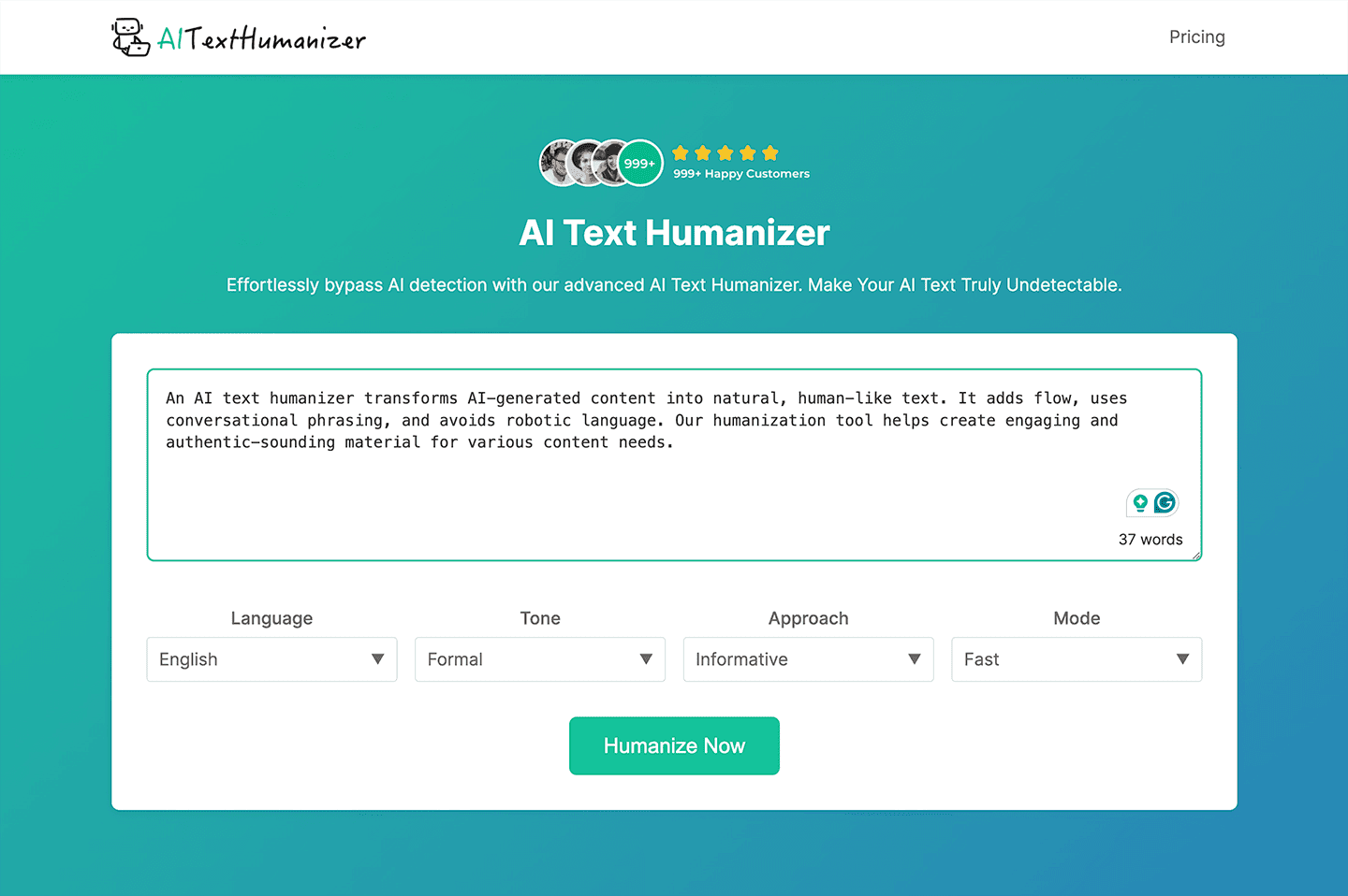 AI Text Humanizer