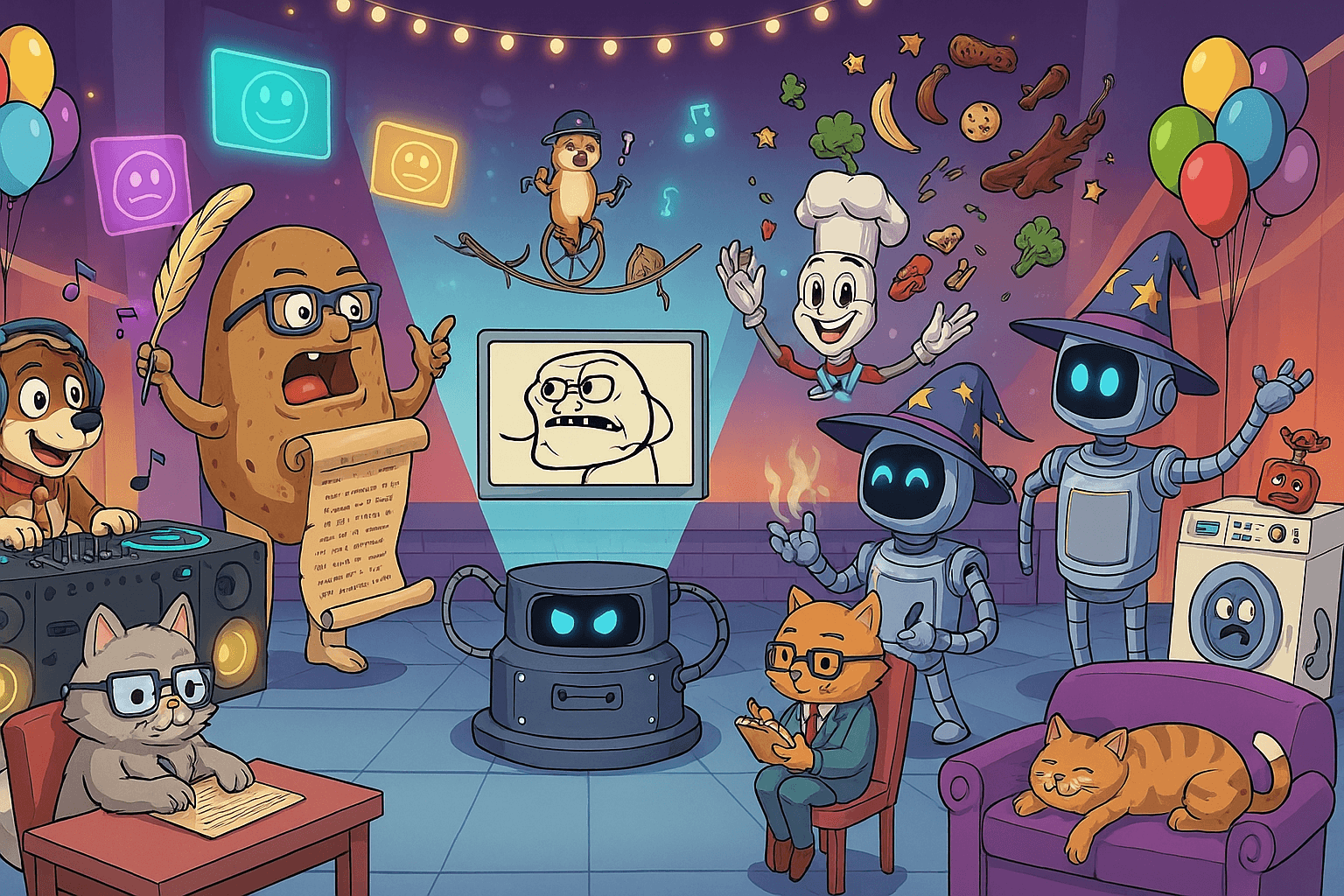 Top-7 Funniest AI Tools and Ideas in 2025