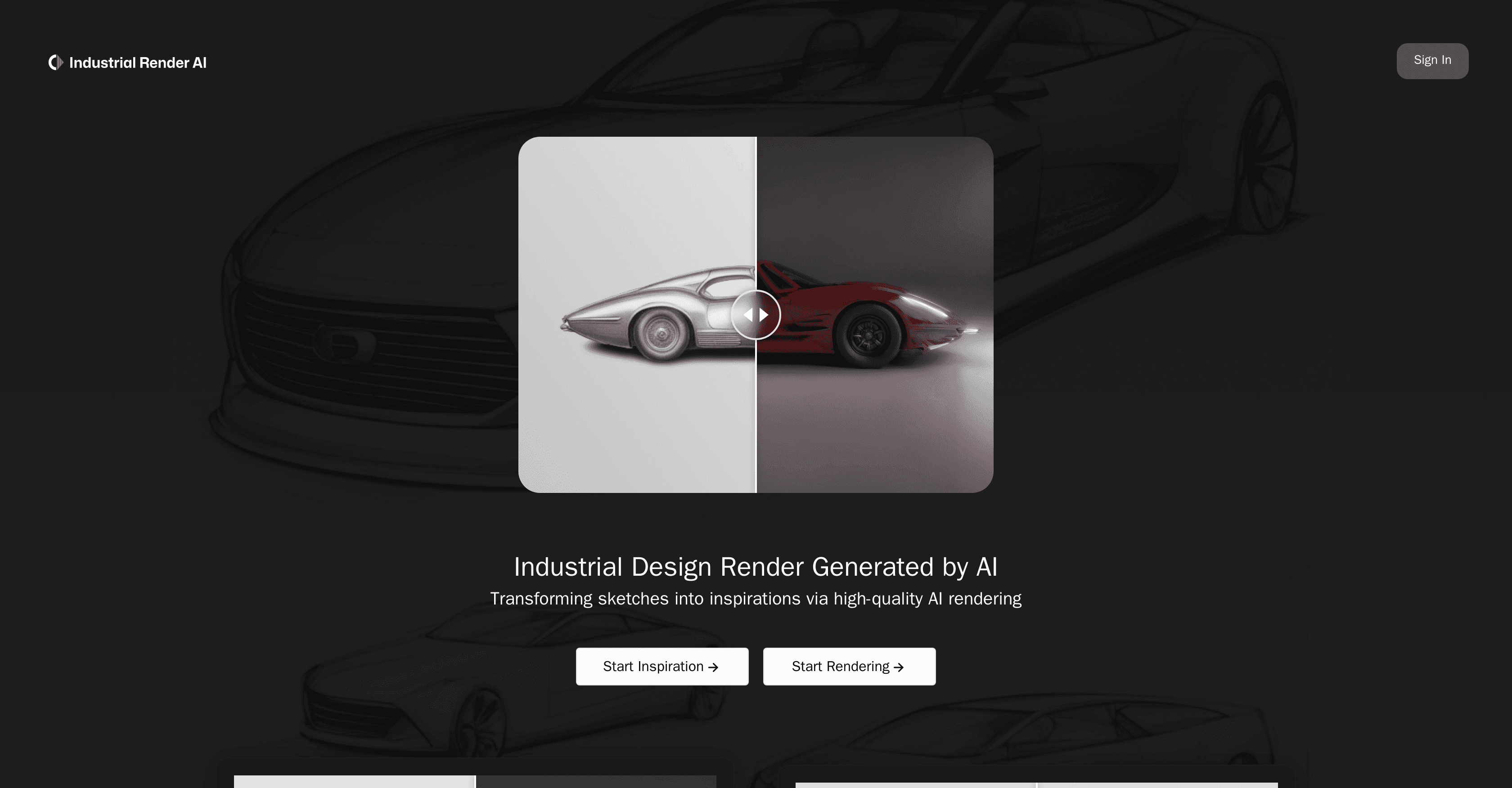 Industrial Render AI