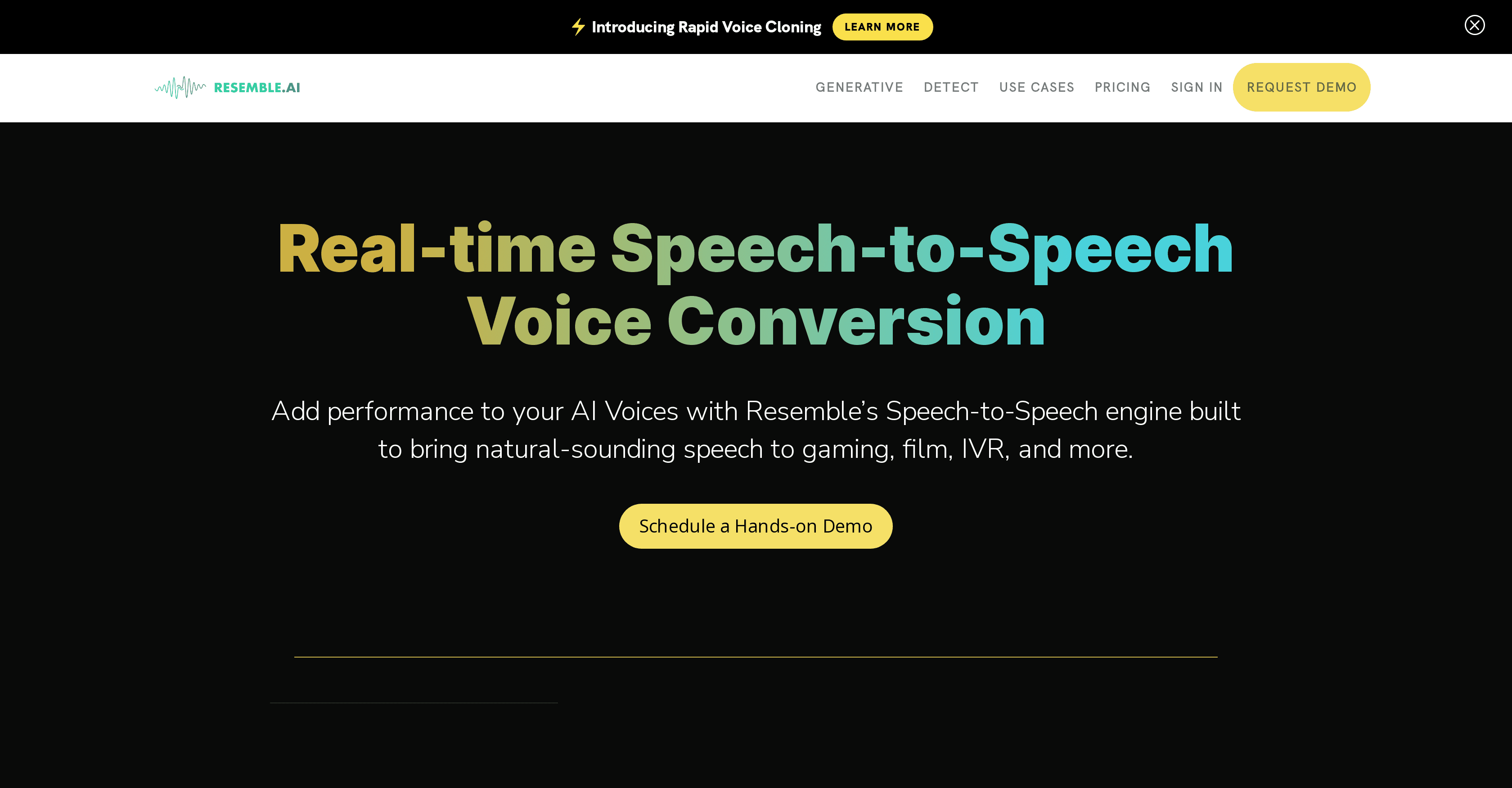 Speech-to-Speech