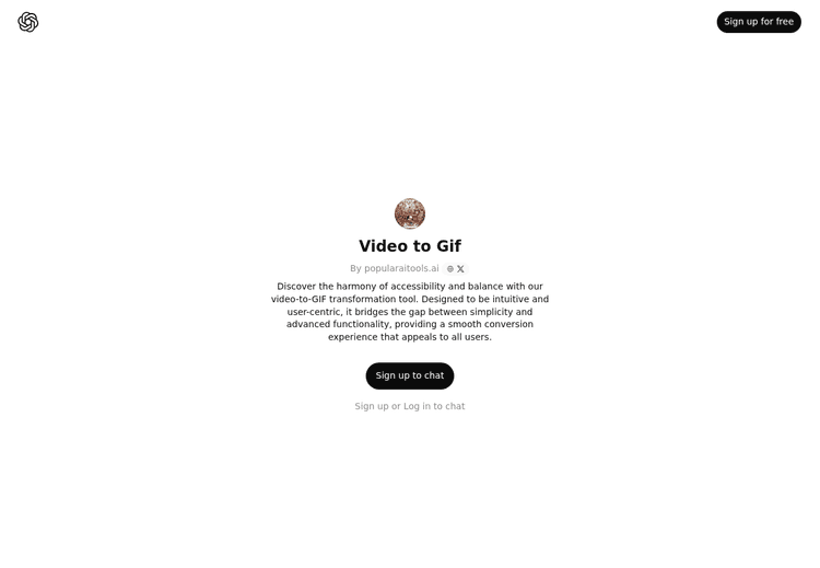 Video To GIF — Video | AIMarketwave