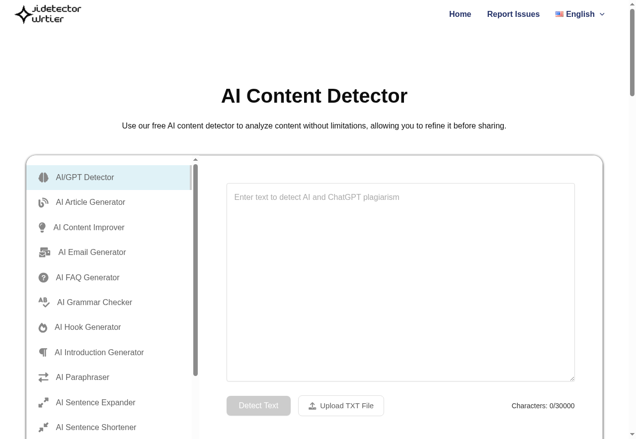 AI Detector Write — Text & Writing | AIMarketwave