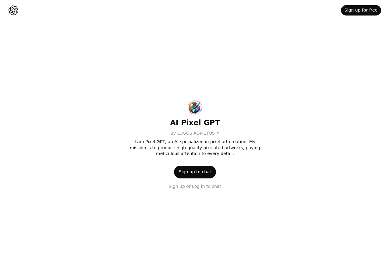 AI Pixel GPT — Arte | AIMarketwave