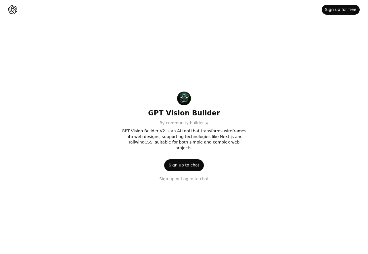 GPT Vision Builder — Design & Art | AIMarketwave