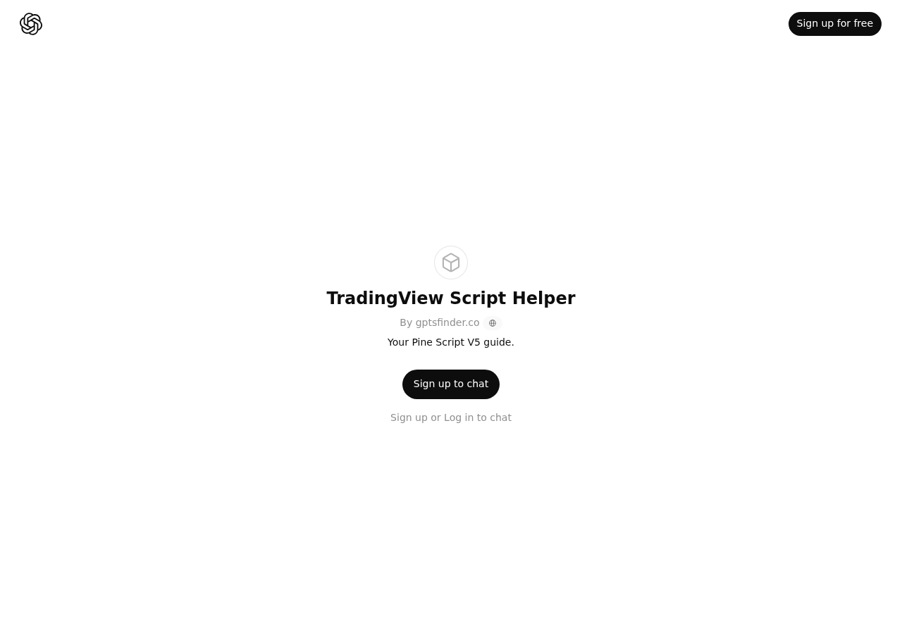 TradingView Script Helper — Finanzas | AIMarketwave